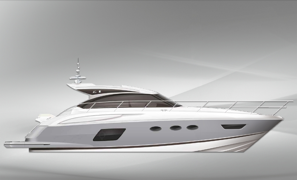 Princess V48, the latest superyacht design from Princess