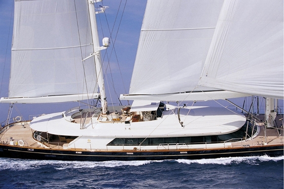 Super Yacht of the day: Perini Navi Is a Rose