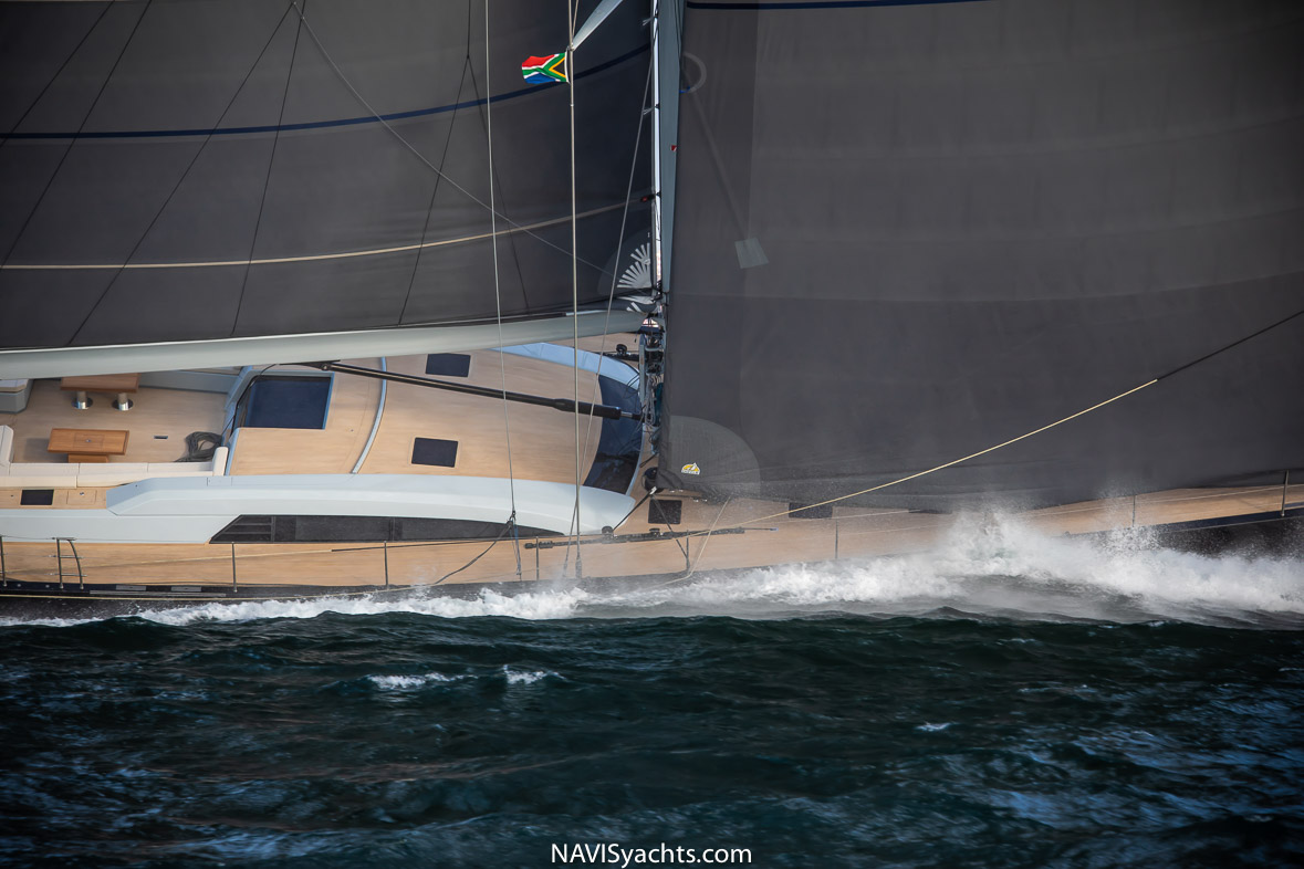 southern wind 105’ sørvind, yacht for those who love technology, science and sailing