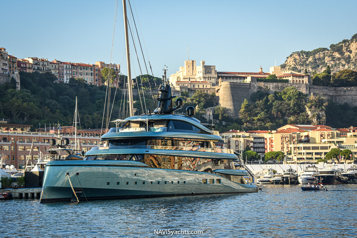 Luxury Yachts in Port Hercule