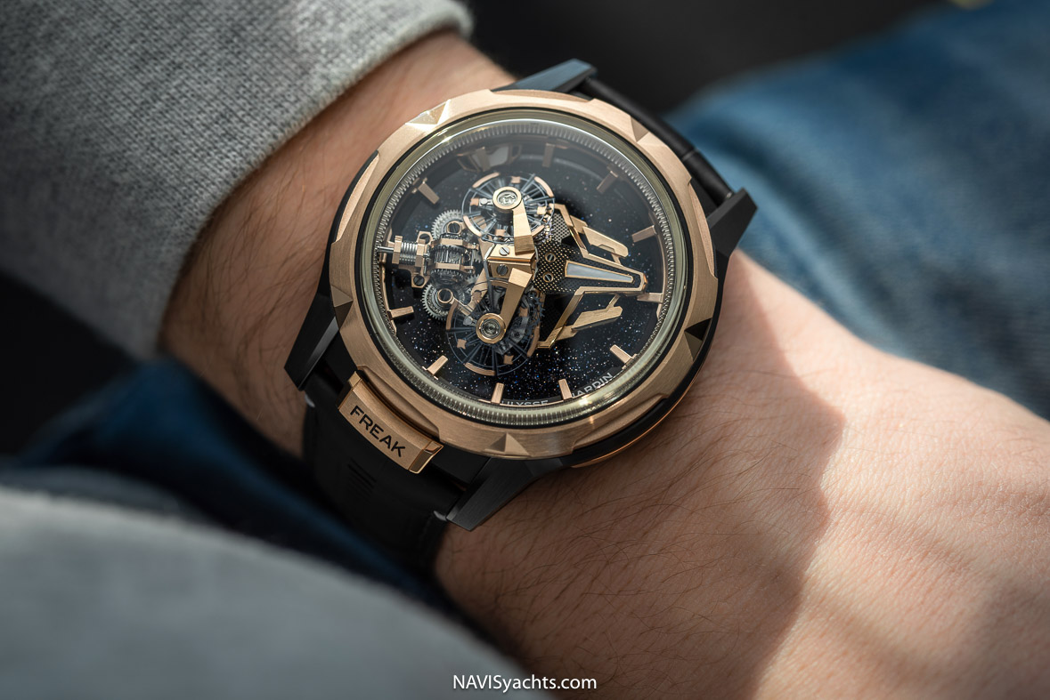 The Ulysse Nardin FREAK S is not just a timepiece; it’s a marvel of horological innovation and a visual spectacle.