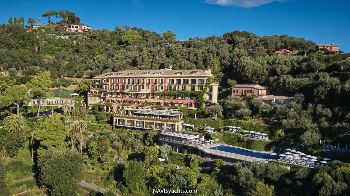 Perched on the scenic hills of the Ligurian Coast, the Belmond Hotel in Portofino, known as Splendido, is an emblem of luxury and tranquility. 