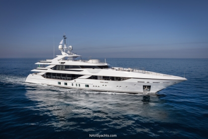 Explore the Benetti 50m M/Y AJ: A Fusion of Luxury and Design Excellence