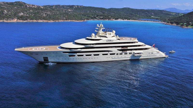 Superyachts Lurssen Dilbar