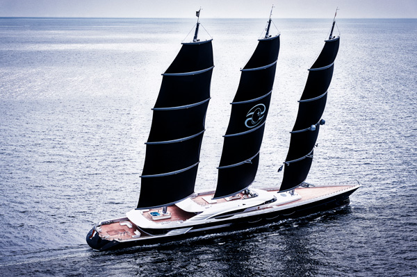 Superyacht News The Mysterious Oceanco S/Y Black Pearl 106.7m