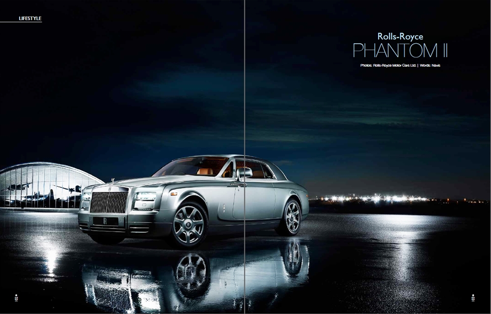 The luxury, aesthetics, and power of the Rolls-Royce Phantom II