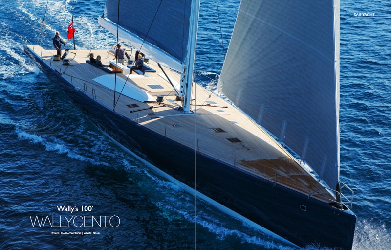 Wally’s 100’ WallyCento, innovation and personality