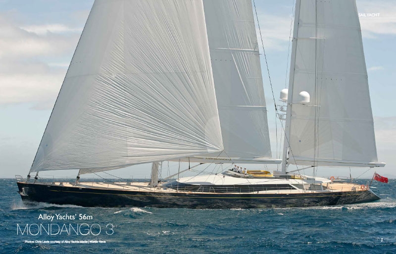Alloy Yachts’ 56m Superyacht Mondango 3