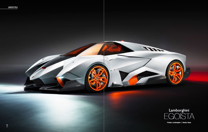 Lamborghini EGOISTA, selfishness at its best