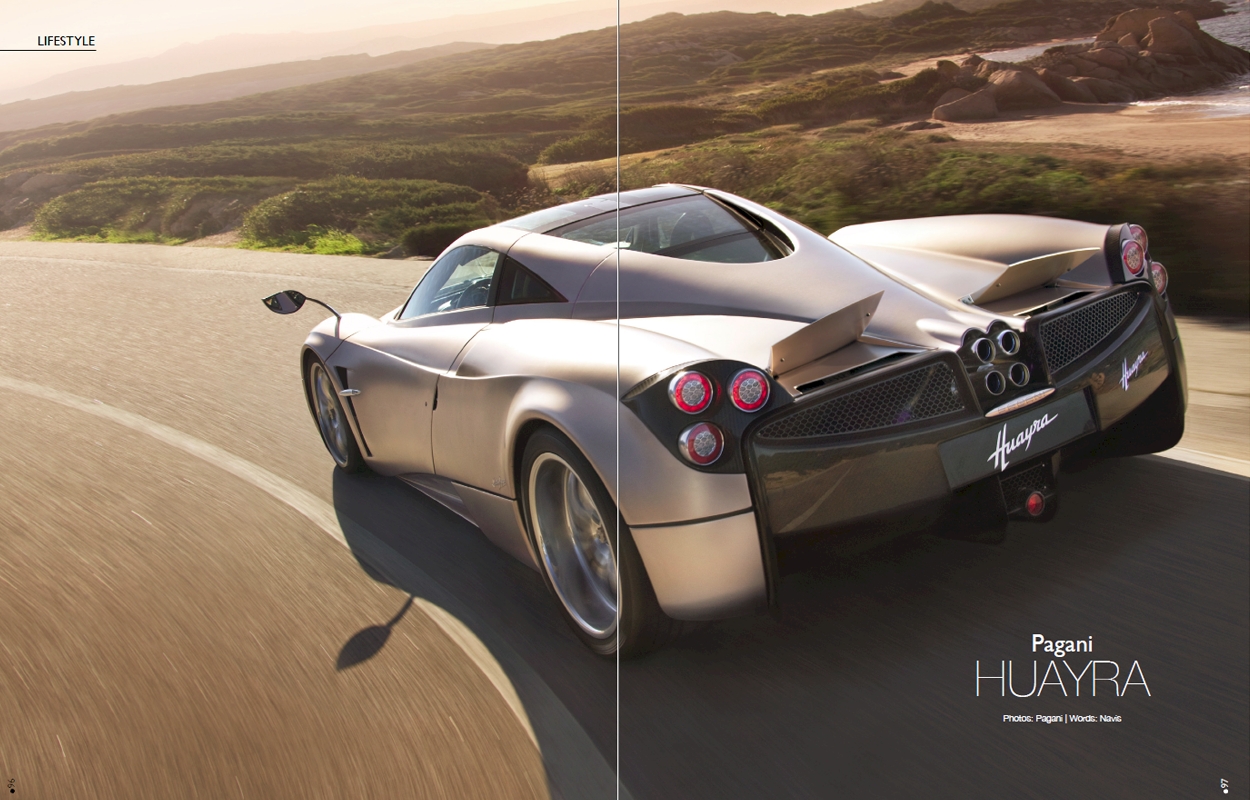 Introducing the new Pagani Huayra