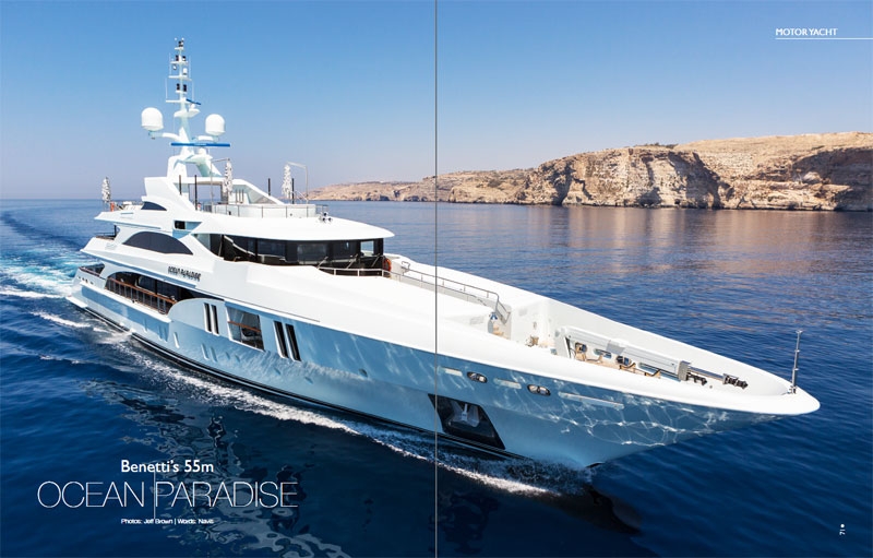 Introducing the Benetti’s 55m Ocean Paradise