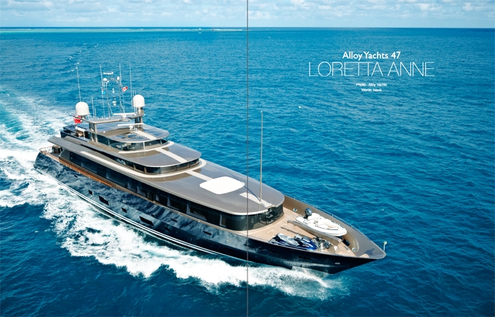 Alloy Yachts 47 Loretta Anne, quality, design and experience