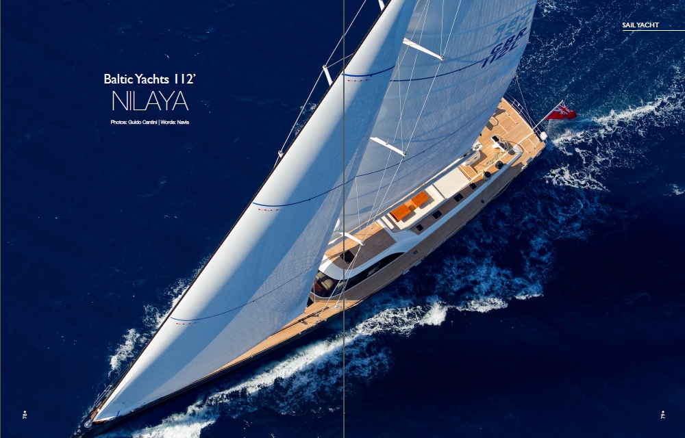 Baltic Yachts presents the 112’ Nilaya