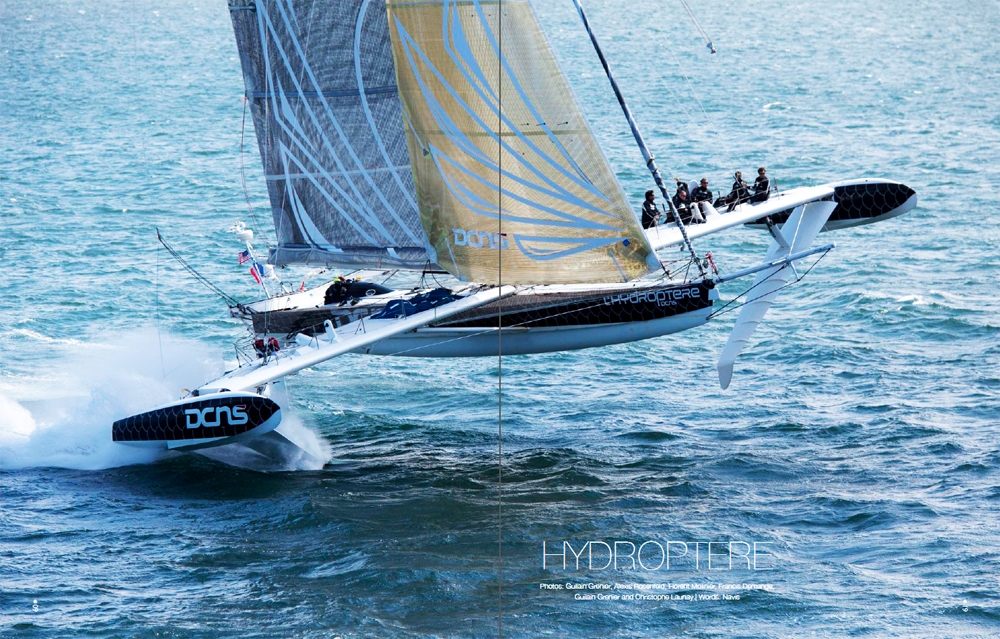 Hydroptere, the world's fastest sailing yacht