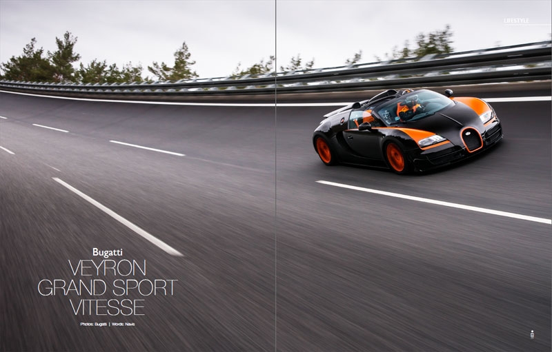 The Bugatti Veyron Grand Sport Vitesse