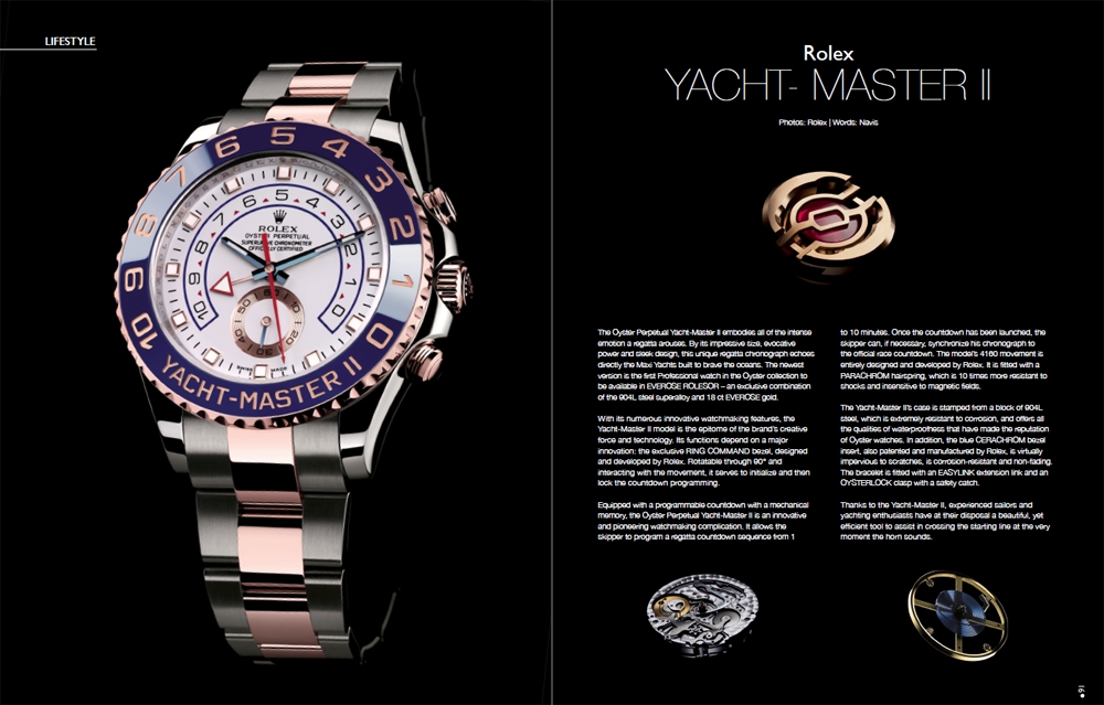 The Rolex Yacht-Master II, an intense emotion