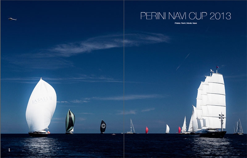 The stunning Perini Cup 2013