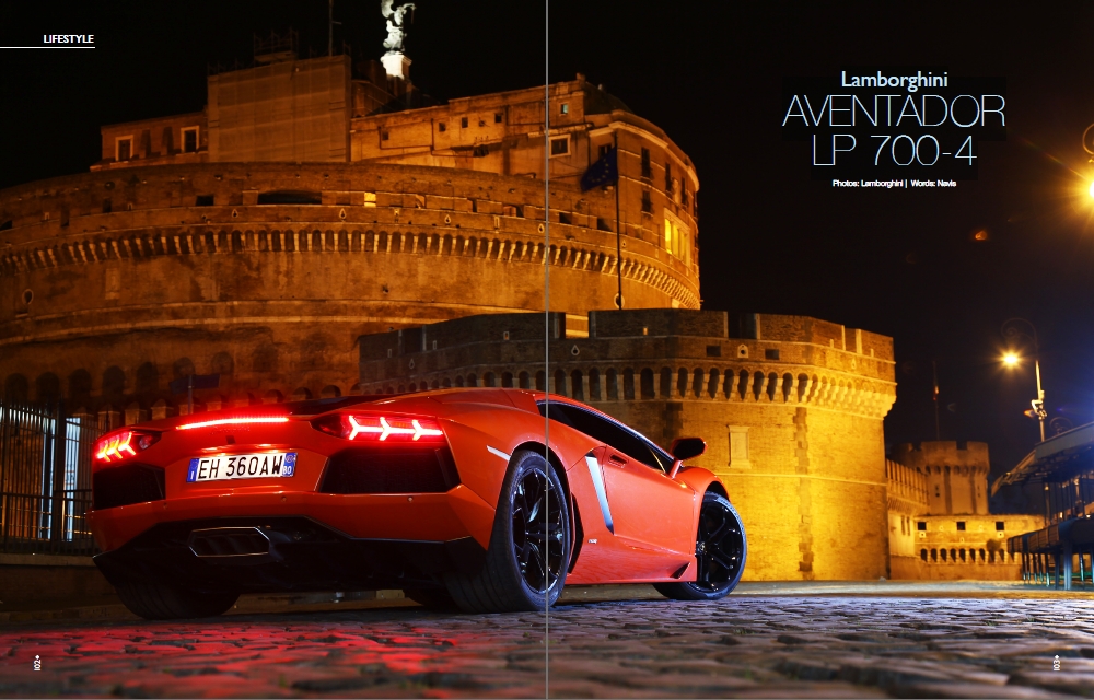 Introducing the Lamborghini Aventador LP 700-4