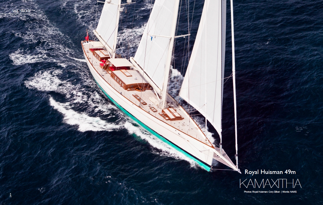 Royal Huisman 49m Superyacht Kamaxitha