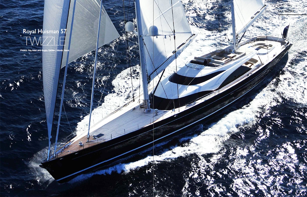 The Royal Huisman 57 Twizzle, the strength of tradition