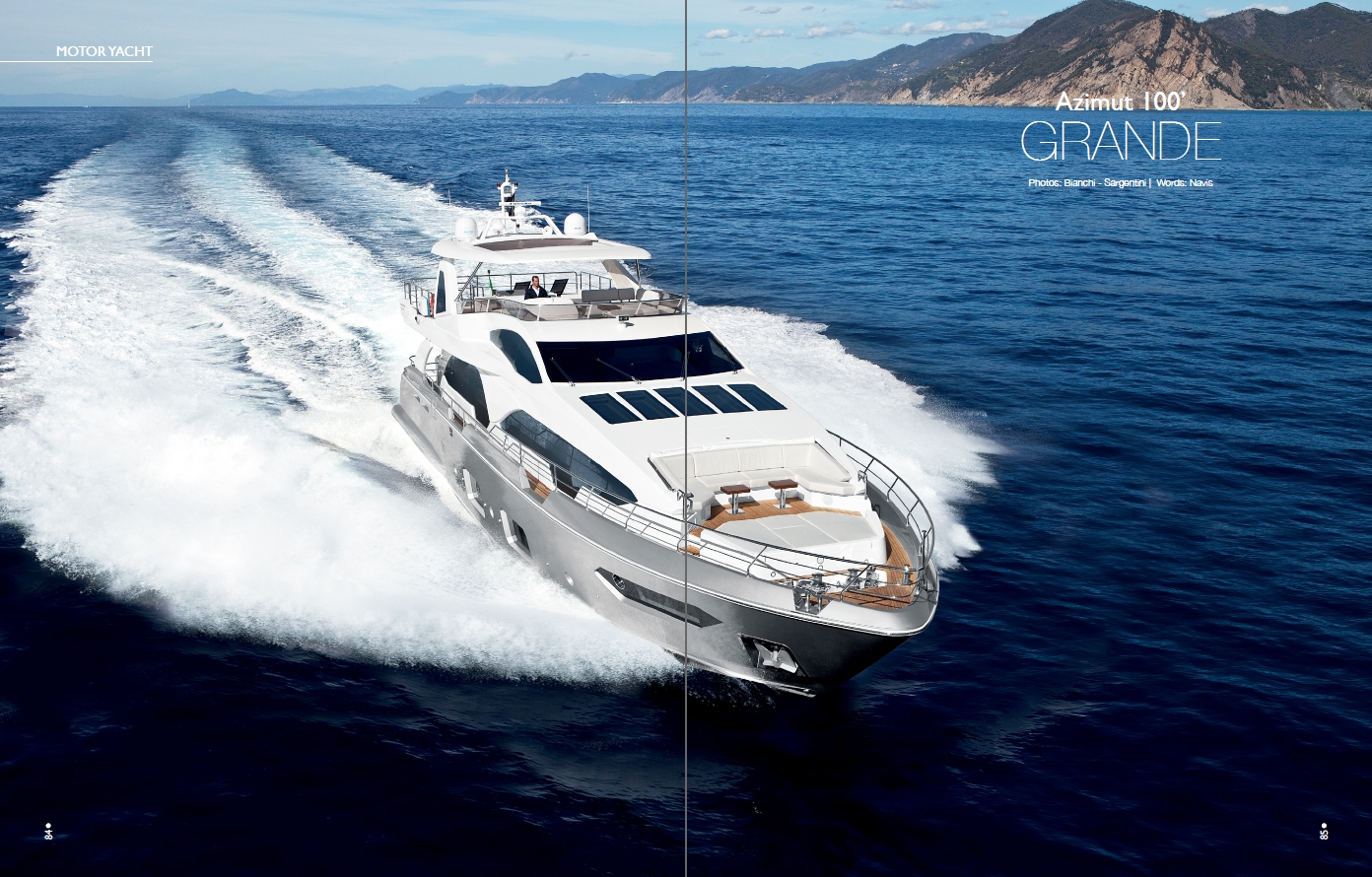 Azimut Grande 100, explore the world in style and comfort