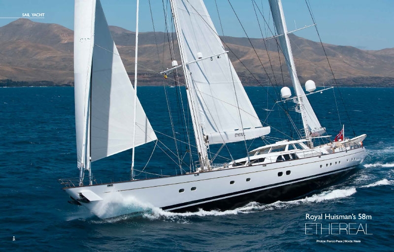 Royal Huisman 58m Superyacht Ethereal