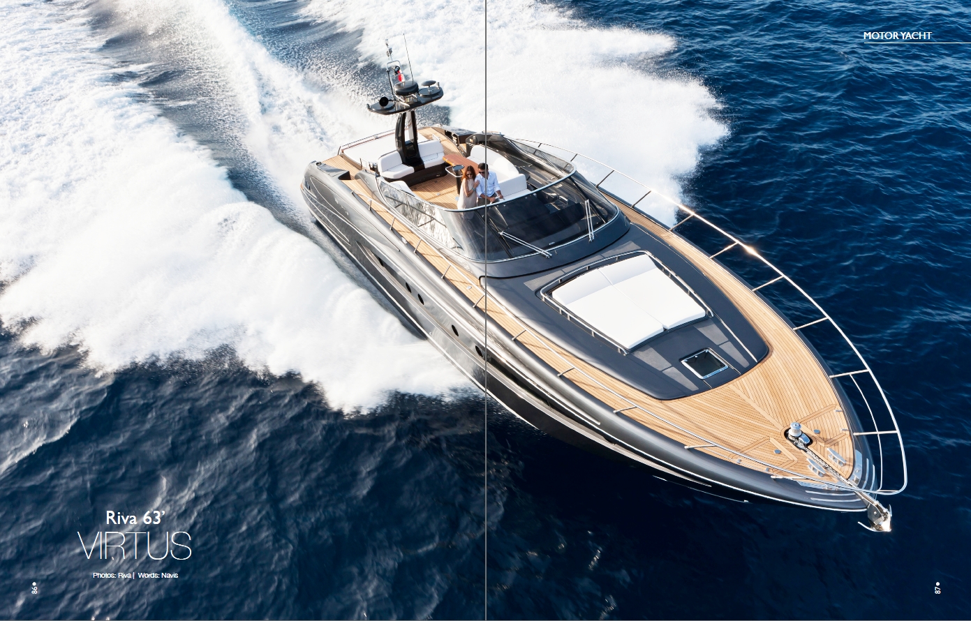 Riva 63’ Virtus, tradition and design