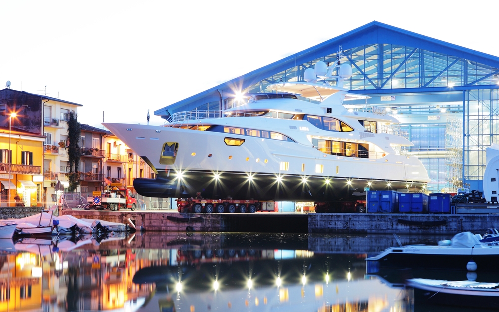 The Benetti Superyacht Crystal 140' M/Y Luna was launched!