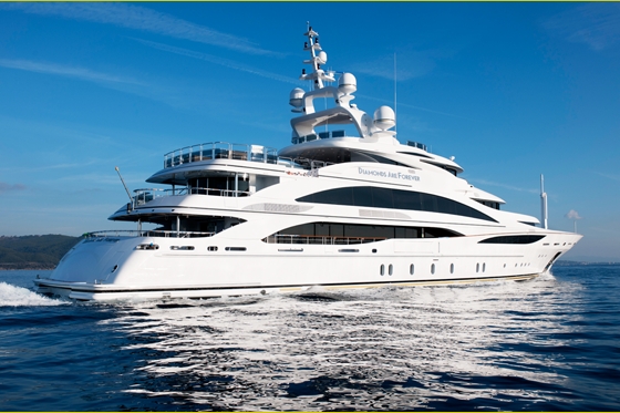 Super Yacht of the day: Benetti Diamods are Forever
