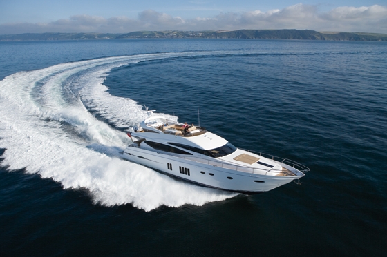 Super Yacht of the day: Princess 78 Flybridge