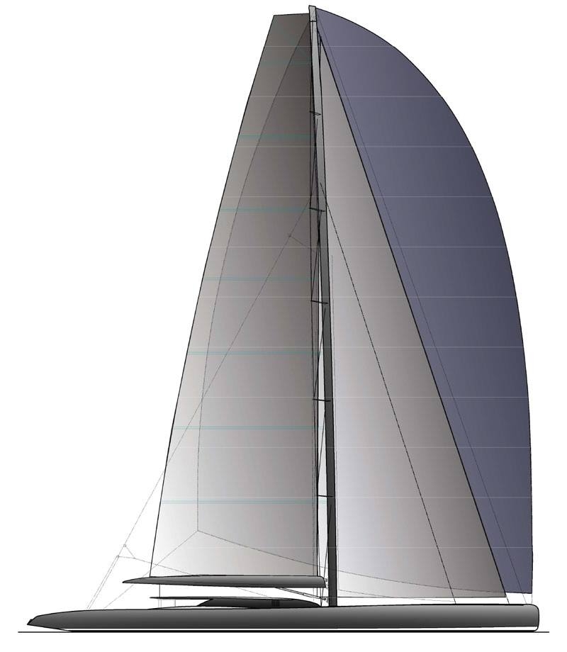 Royal Huisman 58m Dubois Sloop, the unveiled beast