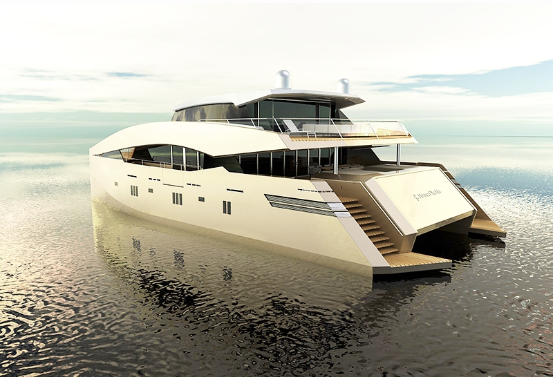 The 90 Sunreef Power, Sunreef's new yacht design