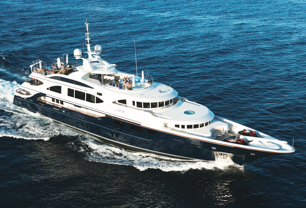 The Benetti M/Y Lyana, an escape form the world