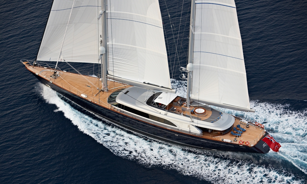 Super Yacht of the day: Perini Navi 184 Melek