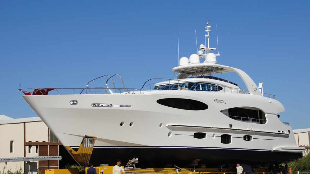 Vicem Yachts launched Vulcan 32 mts. MY Bronko I