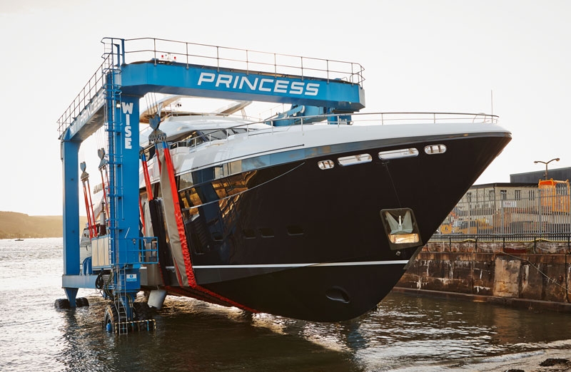 Princess has launched the Third Hull of the Acclaimed Princess 40M!