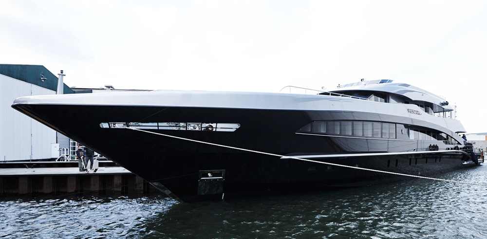 Heesen Yachts launches super yacht YN 16050, MY Ventura