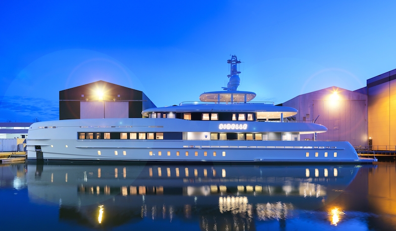 Heesen Yachts Launches 50-Mater Superyacht, Sibelle