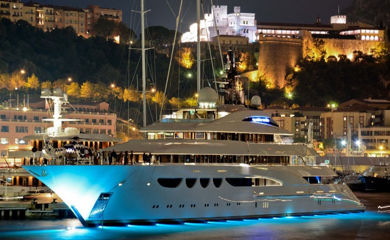 Monaco Yacht Show at your service.