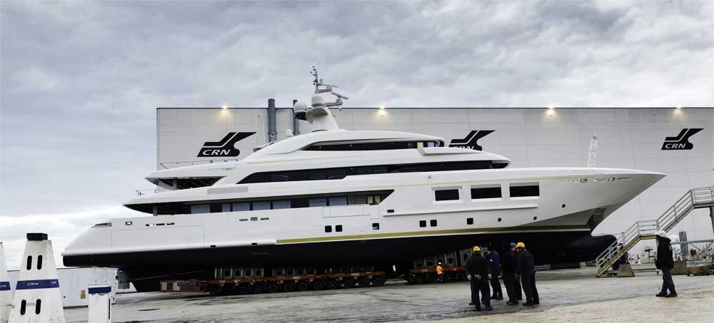 CRN Prepares to Deliver New 60-Meter Yacht to Owner