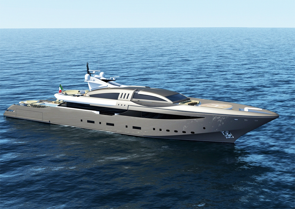 The new concept for international luxury yachts, CRN Dislopen