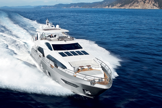 Super Yacht of the day: Azimut Grande 100'