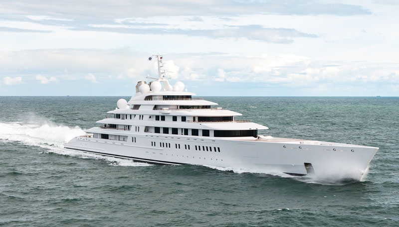 The Lurssen AZZAM has been delivered!