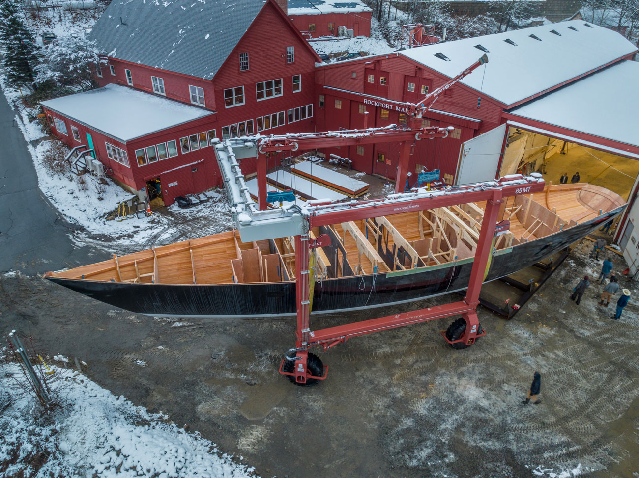 The Revolutionary 95-Foot Project Ouzel Sailing Yacht