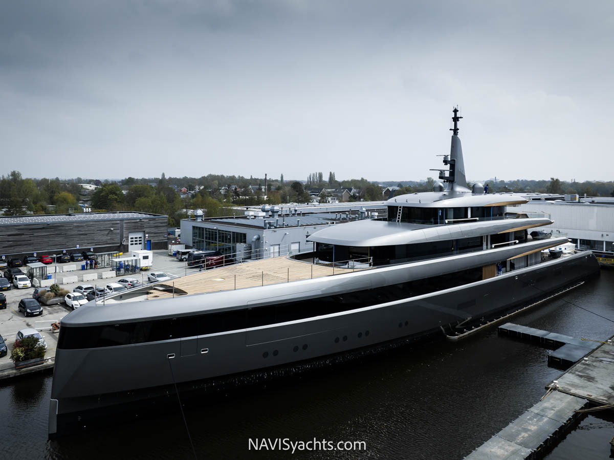 Project 710 Feadship's Leap Towards Zero-Emission Superyacht