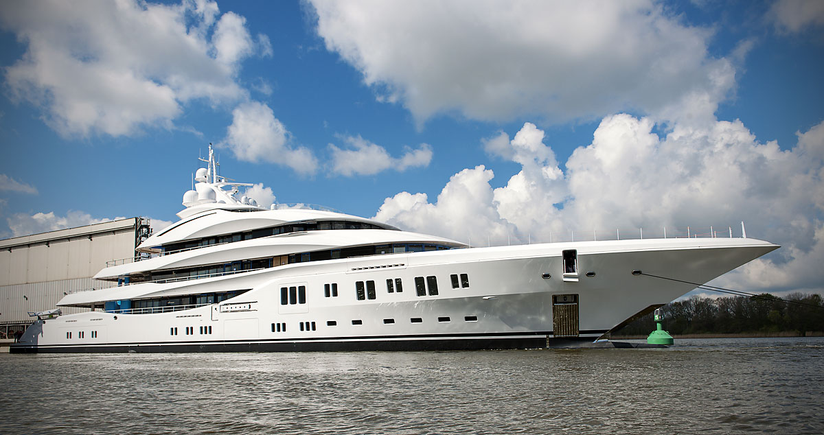 Lurssen Launch Superyacht orchid