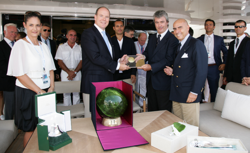 monaco yacht show green plus