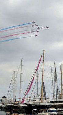 The Red Arrows were present at the MYS13