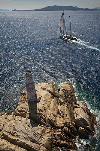 Perini Cup Sailboat Racing in Costa Smeralda