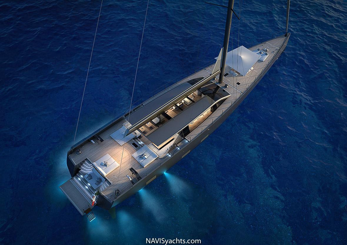 Perini Navi’s 42-Meter E-Volution